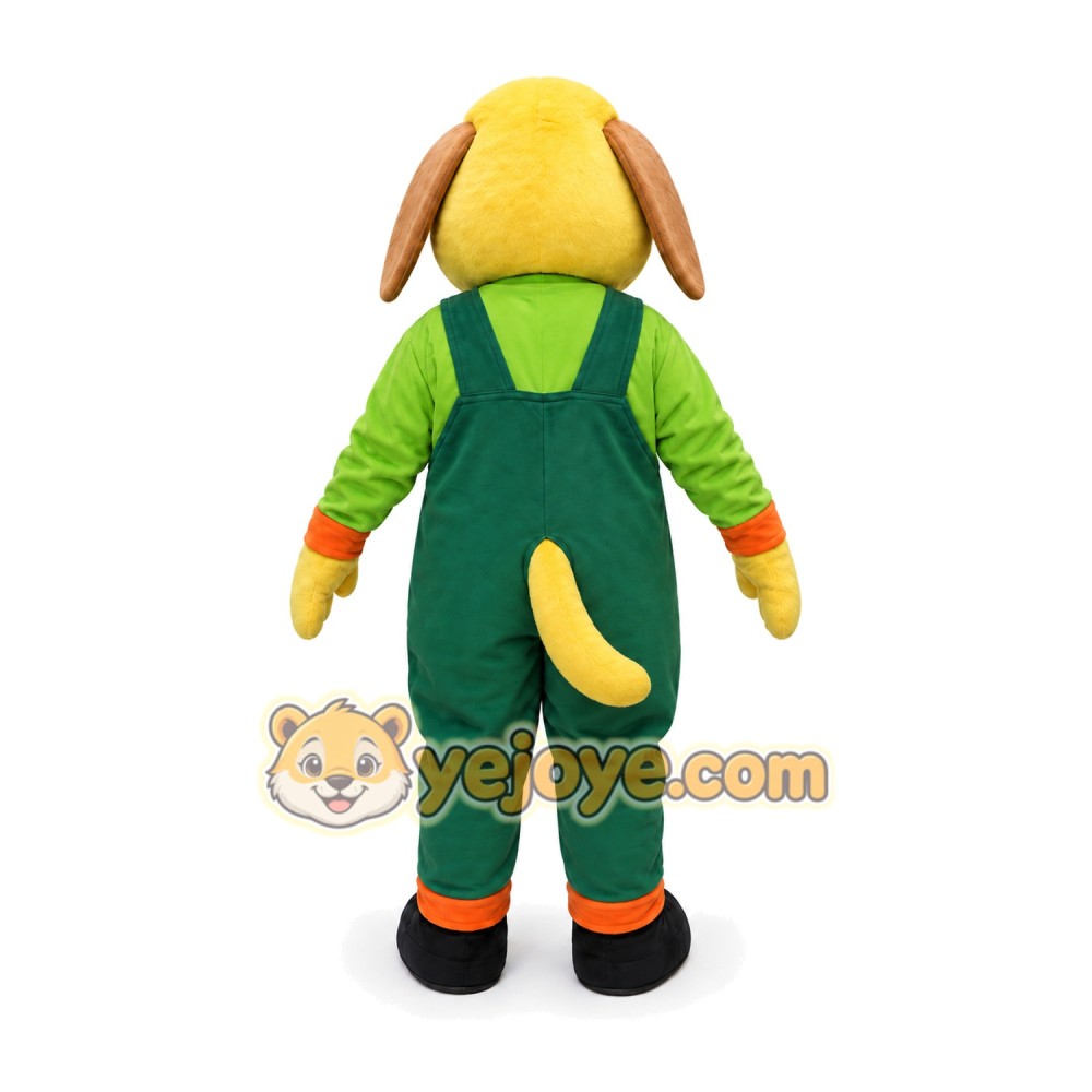 Trousers Yellow Dog Mascot Costume Trousers Yellow Dog Mascot Costume