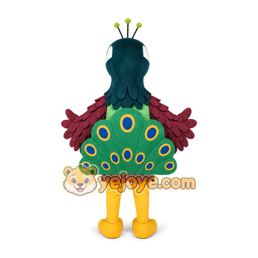 Peacock Mascot Costume Peacock Mascot Costume