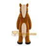 Two People Wear Brown Horse Mascot Costume Two People Wear Brown Horse Mascot Costume