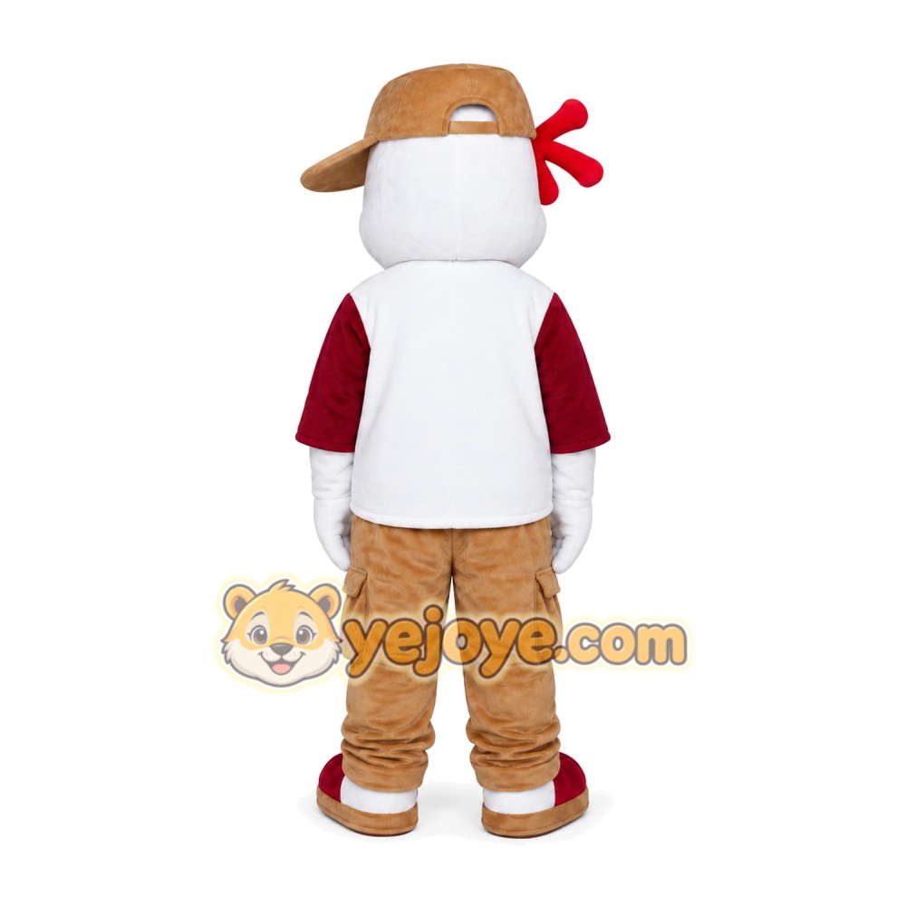 Unisex Chicken Mascot Costume Unisex Chicken Mascot Costume