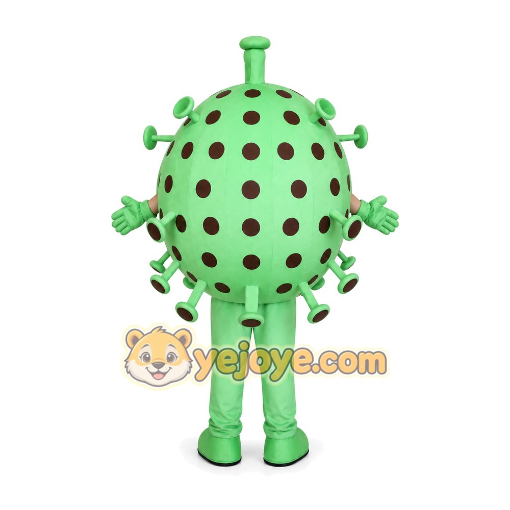 Virus Bacteria Mascot Costume Virus Outfit Virus Bacteria Mascot Costume Virus Outfit