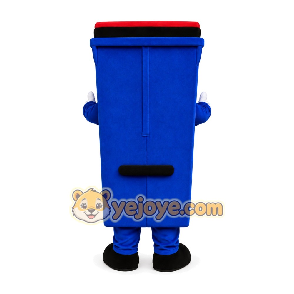 Waste Bin Container Garbage Can Mascot Costume Waste Bin Container Garbage Can Mascot Costume