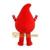 Water Drop Blood Adult Cartoon Mascot Costume Water Drop Blood Adult Cartoon Mascot Costume