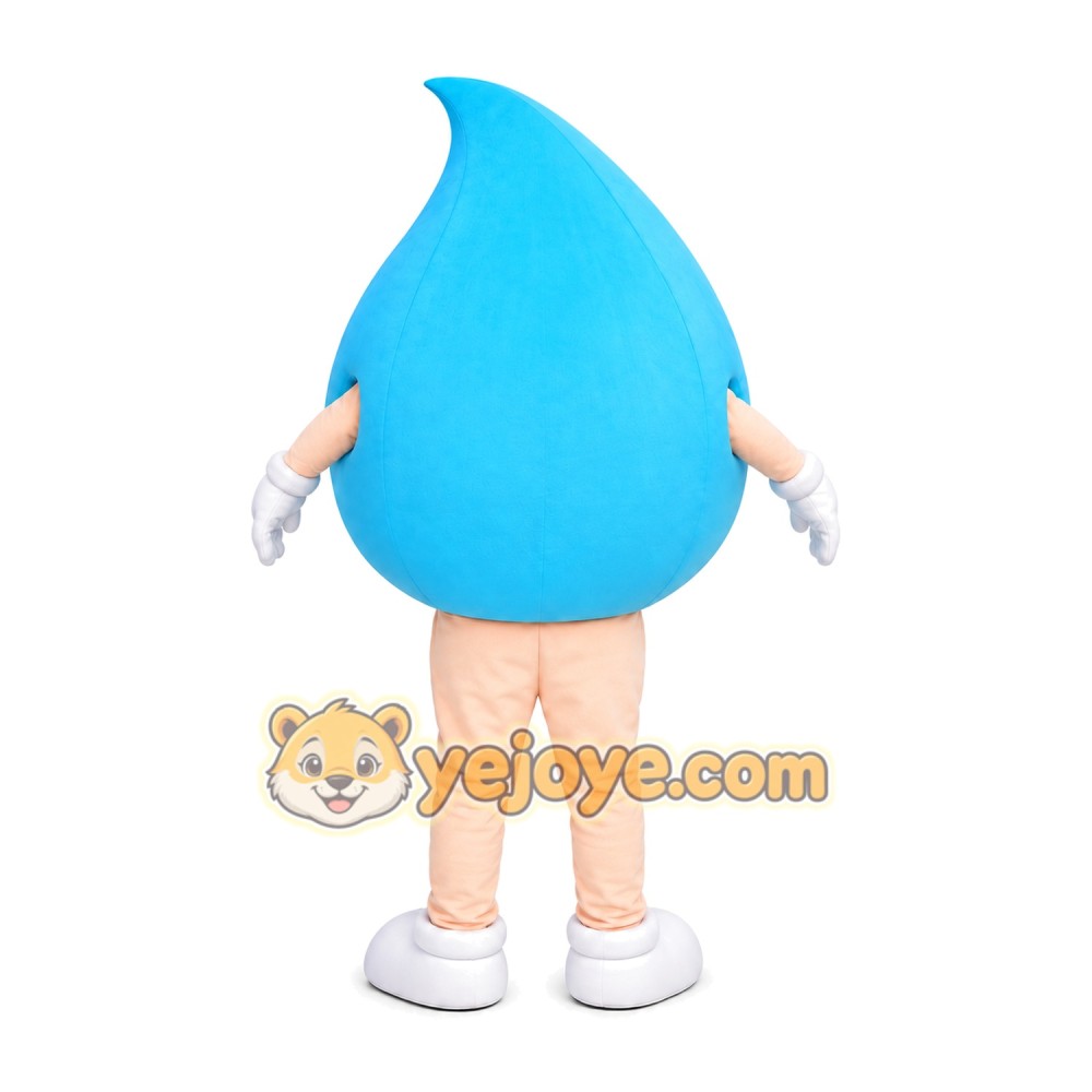 Water Drop Mascot Costume Water Drop Mascot Costume