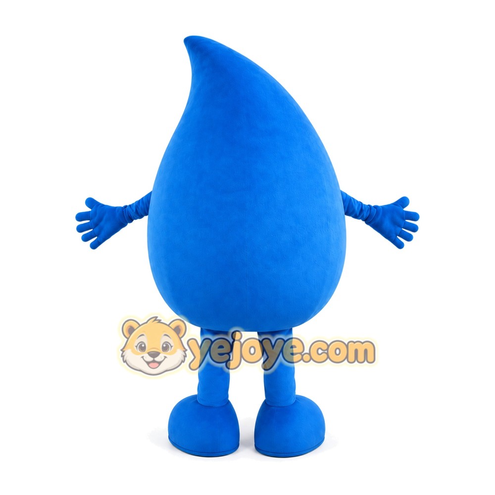 Water Droplets Mascot Costume Water Droplets Mascot Costume