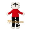 Whit Tiger Mascot Costume Whit Tiger Mascot Costume