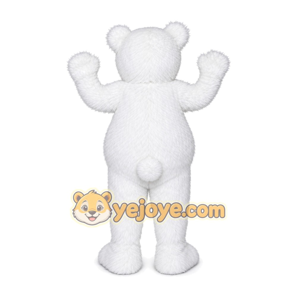 White Bear Mascot Costume White Bear Mascot Costume