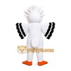 White Big Bird Eagle Mascot Costume