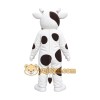 Black And White Cow Mascot Costume Black And White Cow Mascot Costume