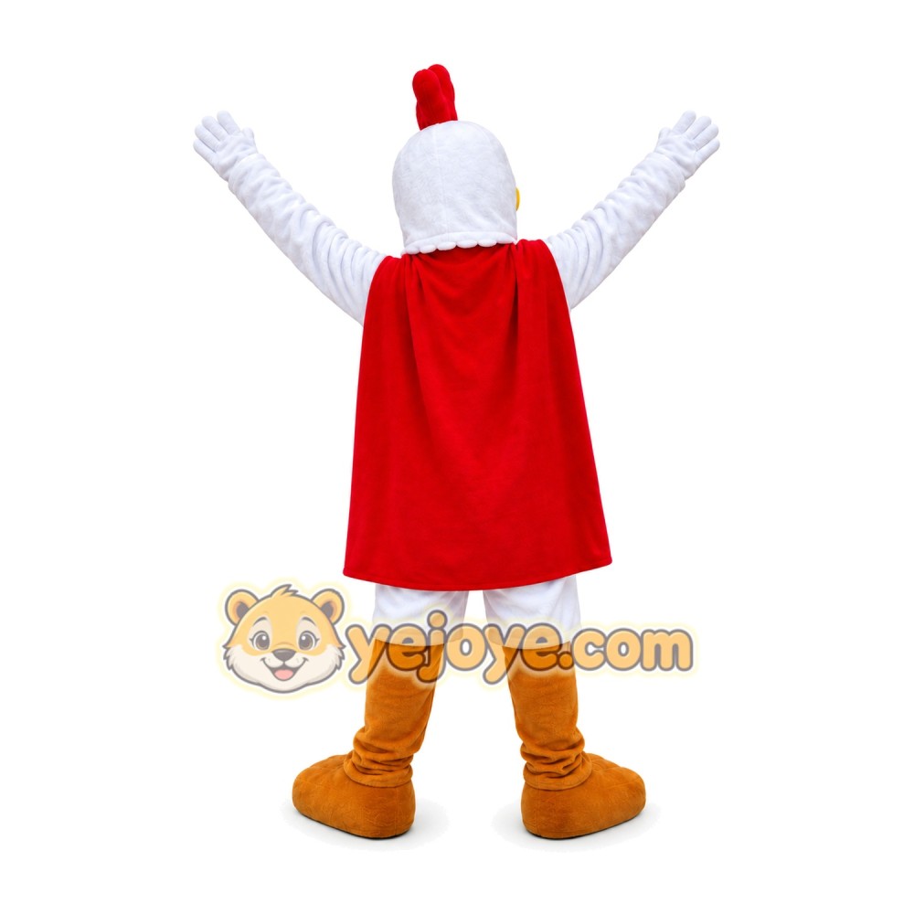 White Big Cock Mascot Costume for Adult White Big Cock Mascot Costume for Adult