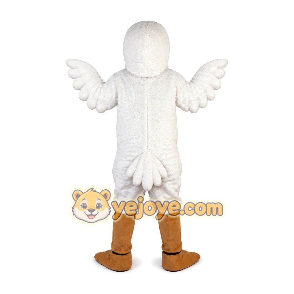 White Bird Eagle Mascot Costume for Adult