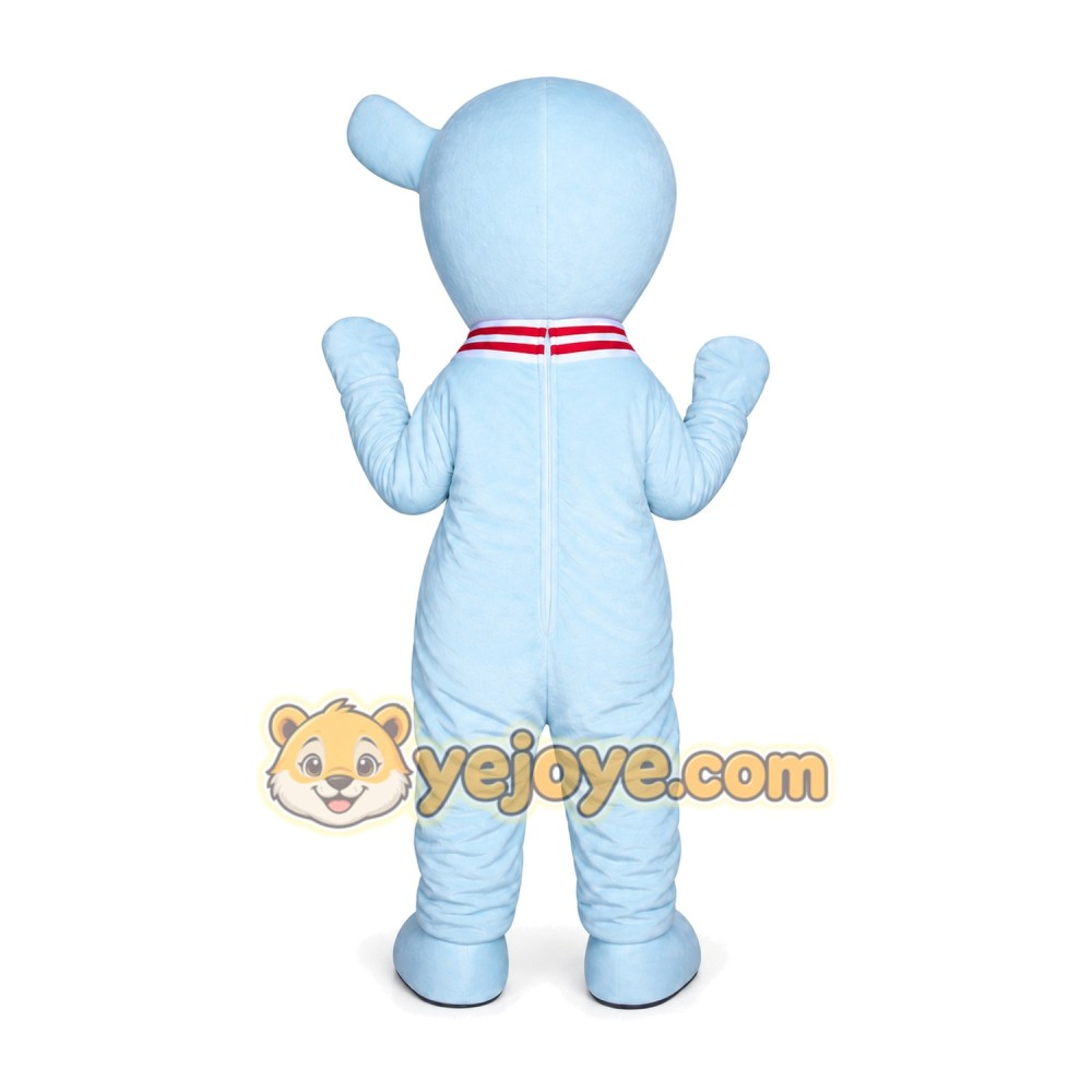 White Bottle Mascot Costume White Bottle Mascot Costume