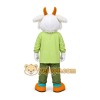 White Goat Mascot Costume