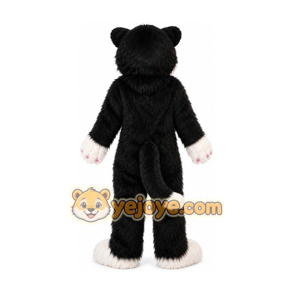 Black And White Dog Mascot Costume for Adult Black And White Dog Mascot Costume for Adult