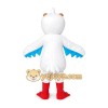 White Pigeon Sea Swallow Bird Mascot Costume White Pigeon Sea Swallow Bird Mascot Costume