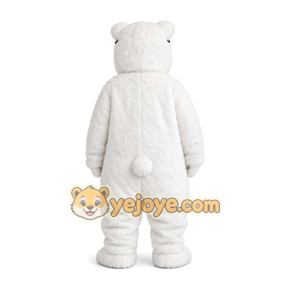 White Polar Bears Mascot Costume