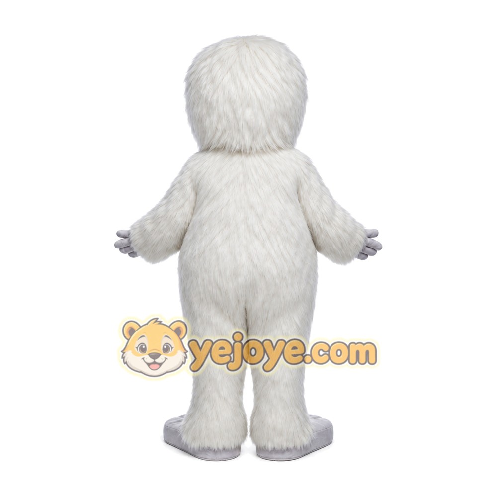 White Snow Strange Cartoon Mascot Costume White Snow Strange Cartoon Mascot Costume