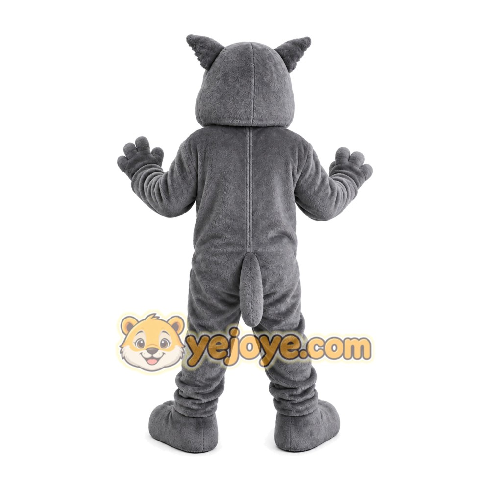 Wolf Hound Dog Mascot Costume Wolf Hound Dog Mascot Costume