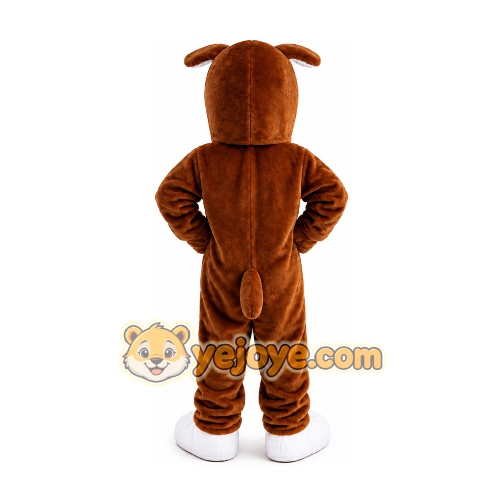 Black Beagle Dog Mascot Costume