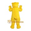 Yellow Bear Mascot Costume for Adult
