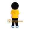 Yellow Boy Mascot Costume