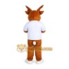 Yellow Brown Elk Mascot Costume for Adult