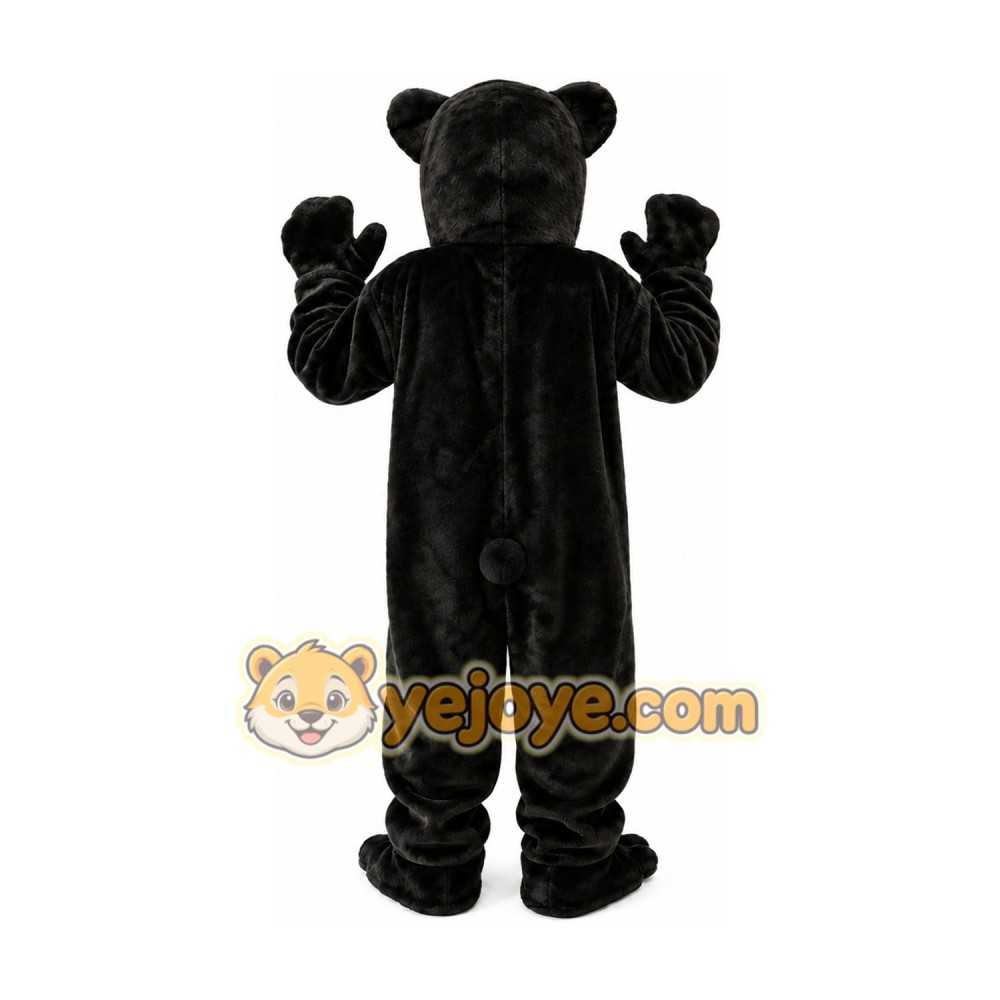 Black Bear Mascot Costume for Adult