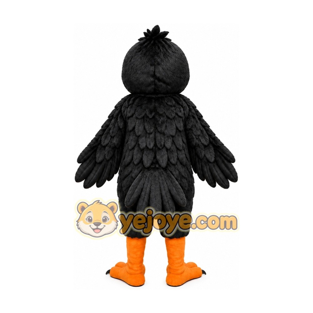 Black Bird Mascot Costume