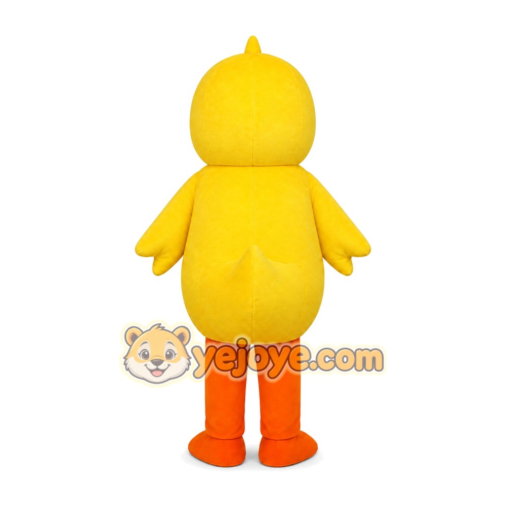 Yellow Duck Mascot Costume