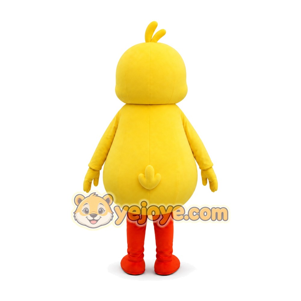Yellow Duck Mascot Coutume