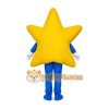 Yellow Five-Pointed Star Mascot Costume for Adult