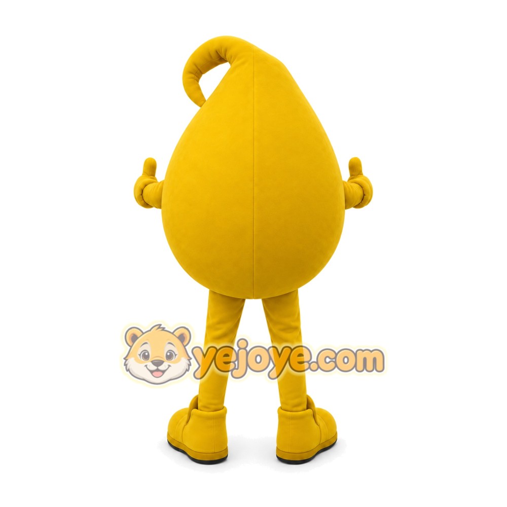 Yellow Lemon Limon Mascot Costume Yellow Lemon Limon Mascot Costume