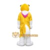 Yellow Long Fur Husky Fox Dog Mascot Costume