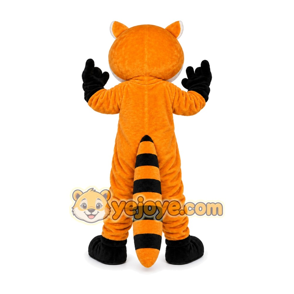 Yellow Raccoon Mascot Costume Yellow Raccoon Mascot Costume