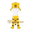 Yellow Sport Tiger Mascot Costume for Adult Yellow Sport Tiger Mascot Costume for Adult