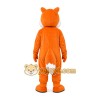 Yellow Squirrel Cartoon Mascot Costume