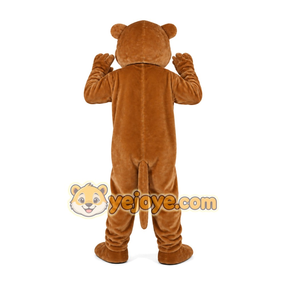 Yellow-Brown Lion Mascot Costume for Adult