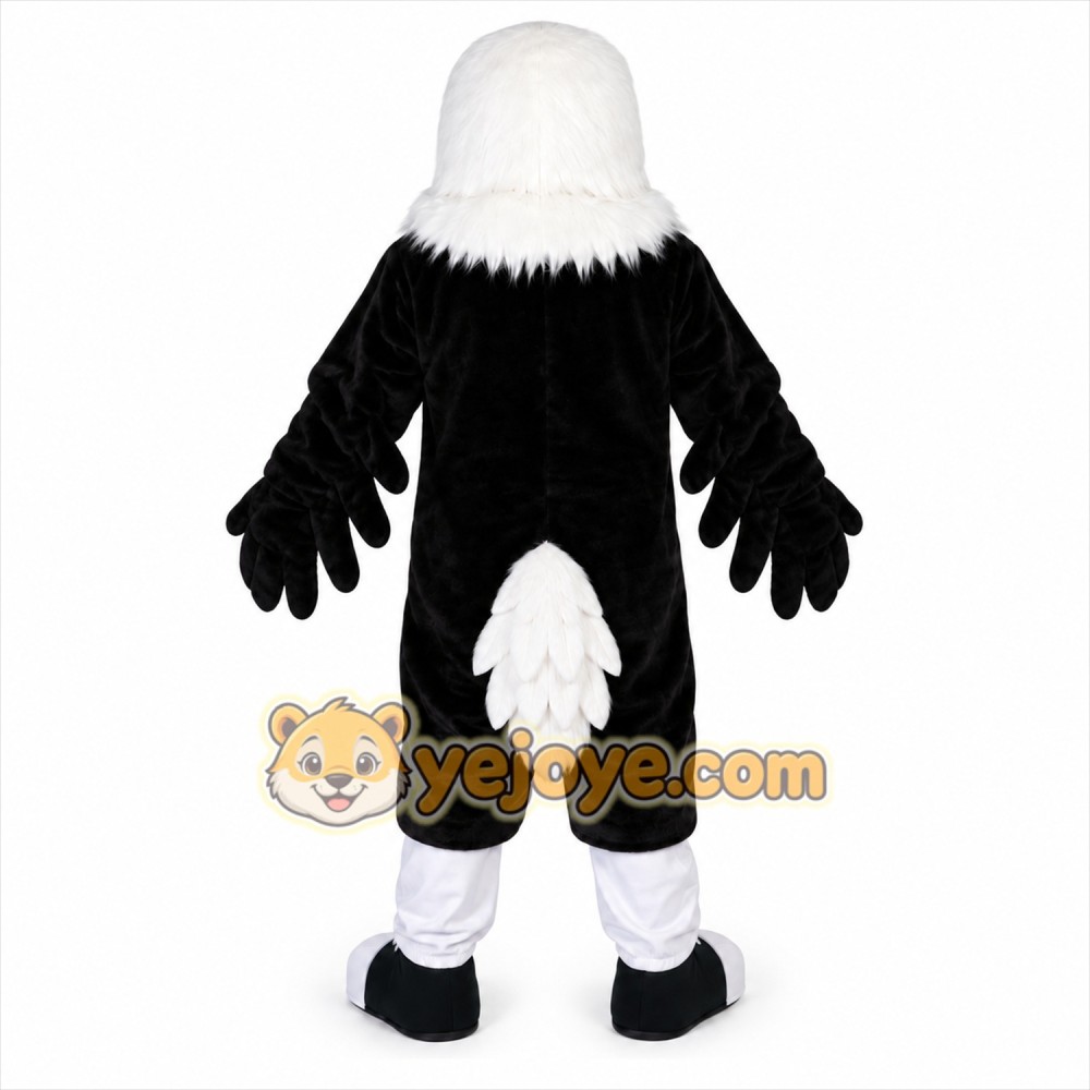 Black Eagle Mascot Costume for Adult Black Eagle Mascot Costume for Adult
