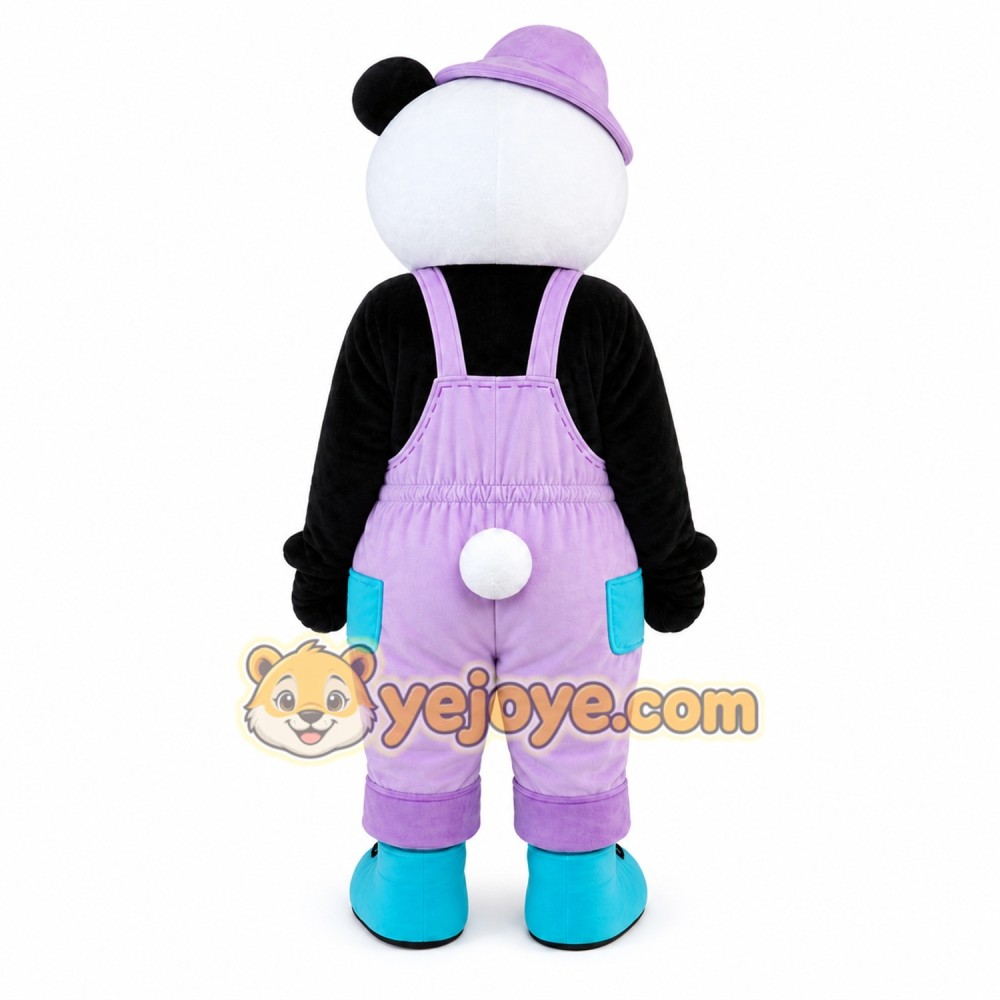 Black Giant Panda Mascot Costume Black Giant Panda Mascot Costume