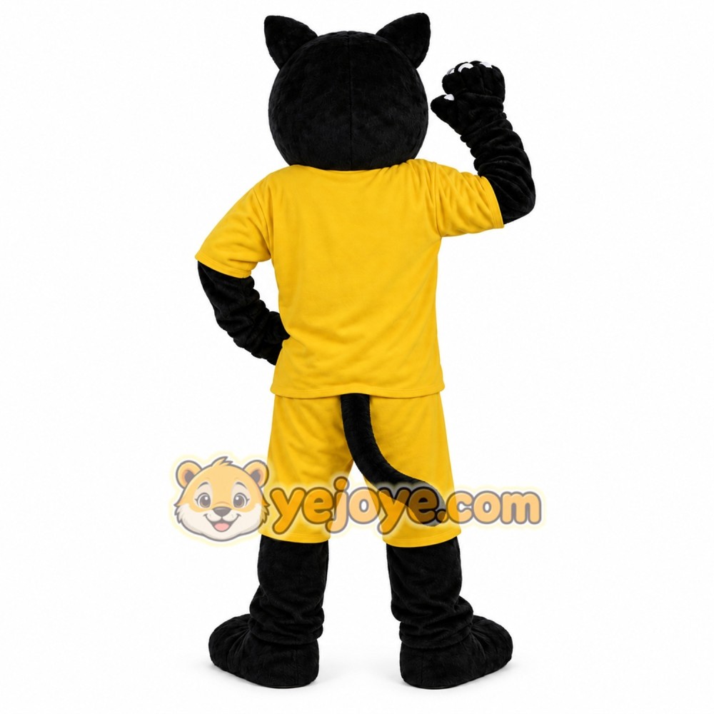 Black Leopard _ Panther Mascot Costume for Adult Black Leopard _ Panther Mascot Costume for Adult