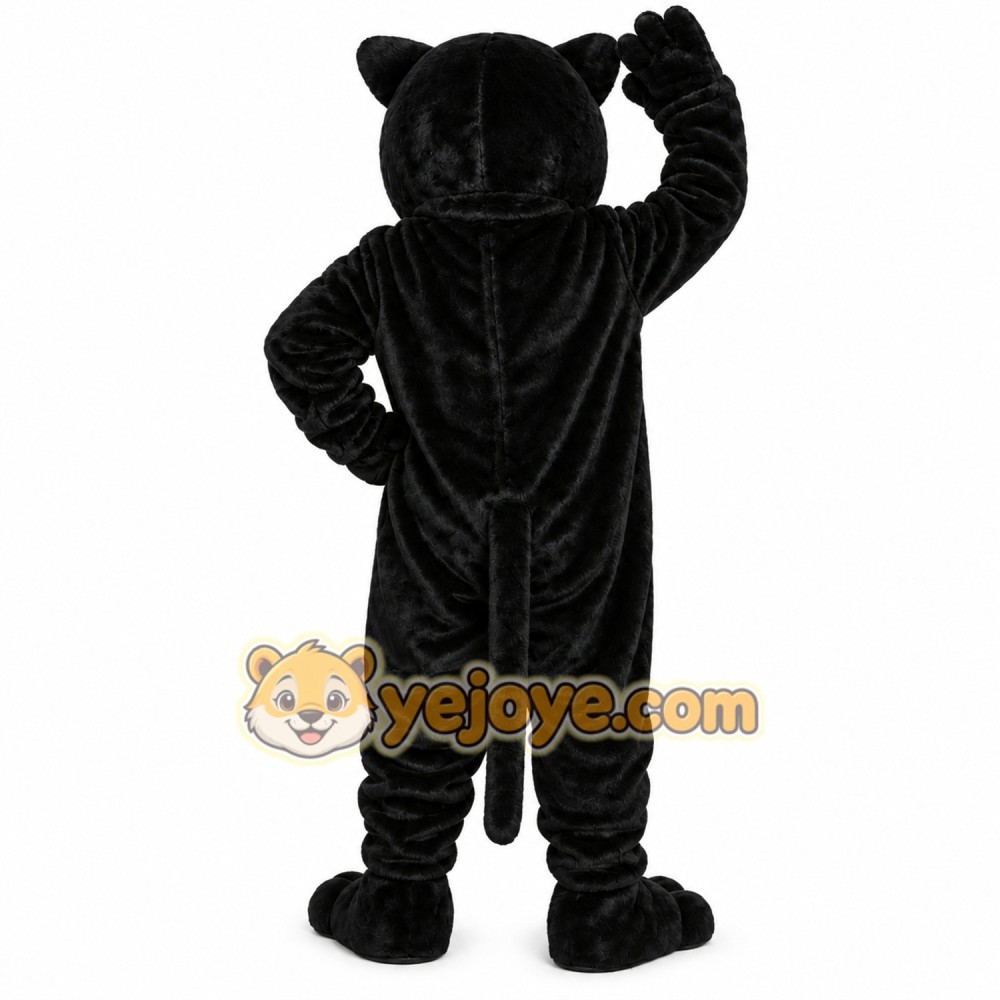 Black Panther Leopard Jaguar Cougar Mascot Costume Black Panther Leopard Jaguar Cougar Mascot Costume