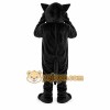 Black Panther Leopard Mascot Costume Black Panther Leopard Mascot Costume