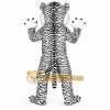 Black White Tiger Mascot Costume Black White Tiger Mascot Costume