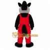 Black Wolf Coyote Mascot Costume Cartoon Character Black Wolf Coyote Mascot Costume Cartoon Character