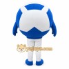 Blue And White Football Mascot Costume for Adult Blue And White Football Mascot Costume for Adult