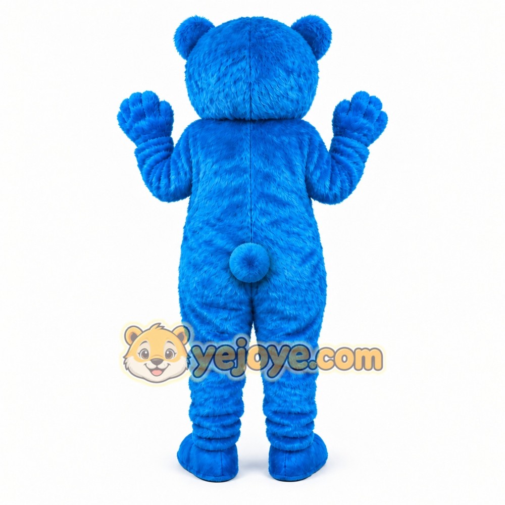 Blue Bear Mascot Costumes Blue Bear Mascot Costumes