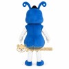Blue Bee Mascot Costume Blue Bee Mascot Costume