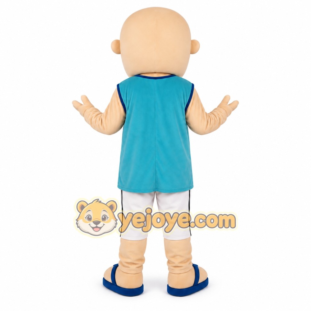 Blue Boy Mascot Costume Cartoon Character Cosplay Blue Boy Mascot Costume Cartoon Character Cosplay