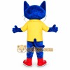 Blue Cat Mascot Costume