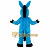 Blue Donkey Mascot Costume Blue Donkey Mascot Costume